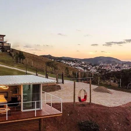 Cabana Panoramica Cunha Exterior foto